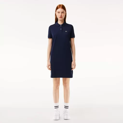 Robe Polo Femme En Petit Pique Souple | Lacoste Online