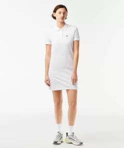 Robe Polo Femme En Petit Pique Souple | Lacoste Online