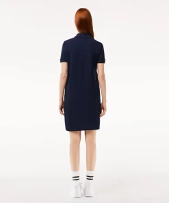 Robe Polo Femme En Petit Pique Souple | Lacoste Online