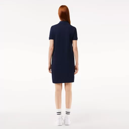 Robe Polo Femme En Petit Pique Souple | Lacoste Online