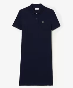 Robe Polo Femme En Petit Pique Souple | Lacoste Online