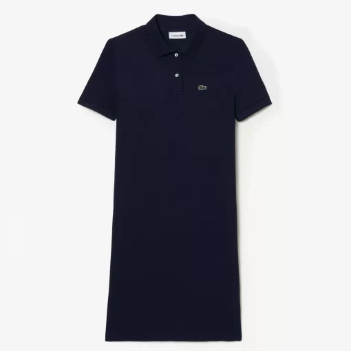 Robe Polo Femme En Petit Pique Souple | Lacoste Online