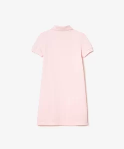 Robe Polo Fille En Pique De Coton Uni | Lacoste Best