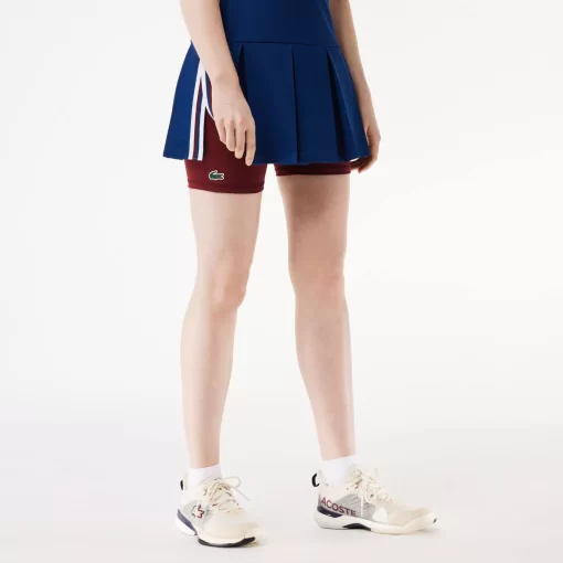 Robe Sport Avec Shorty Amovible En Pique | Lacoste Store