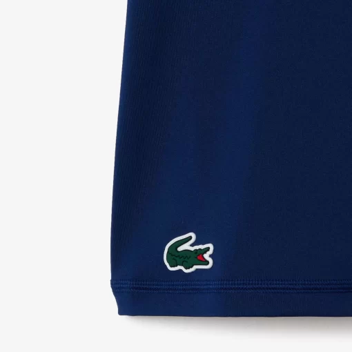 Robe Sport Avec Shorty Amovible En Pique | Lacoste Discount