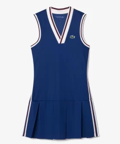 Robe Sport Avec Shorty Amovible En Pique | Lacoste Store