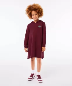 Robe Sweatshirt A Capuche En Molleton De Coton | Lacoste Sale