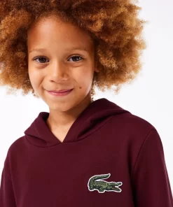 Robe Sweatshirt A Capuche En Molleton De Coton | Lacoste Sale