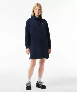 Robe Sweatshirt A Capuche En Pique Double Face | Lacoste Clearance