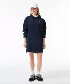 Robe Sweatshirt A Capuche En Pique Double Face | Lacoste Clearance