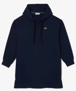 Robe Sweatshirt A Capuche En Pique Double Face | Lacoste Clearance