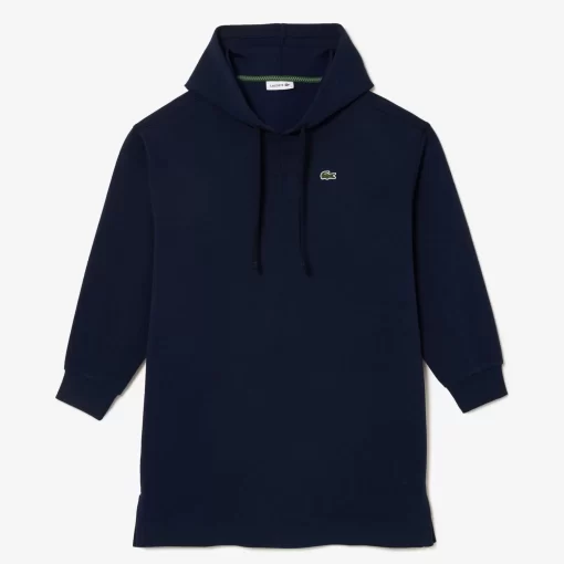 Robe Sweatshirt A Capuche En Pique Double Face | Lacoste Clearance