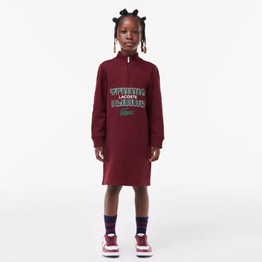 Robe Sweatshirt Imprime Tennis En Coton | Lacoste Fashion