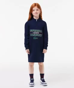 Robe Sweatshirt Imprime Tennis En Coton | Lacoste Best