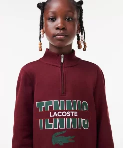 Robe Sweatshirt Imprime Tennis En Coton | Lacoste Fashion