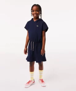 Robe Sweatshirt Sans Manche Fille En Pique Stretch | Lacoste Best Sale