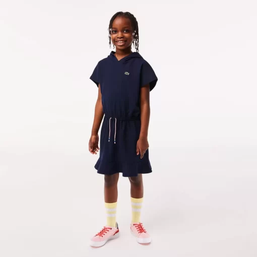 Robe Sweatshirt Sans Manche Fille En Pique Stretch | Lacoste Best Sale