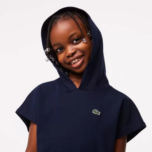 Robe Sweatshirt Sans Manche Fille En Pique Stretch | Lacoste Best Sale