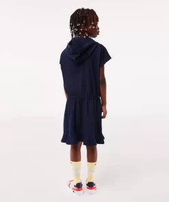 Robe Sweatshirt Sans Manche Fille En Pique Stretch | Lacoste Best Sale