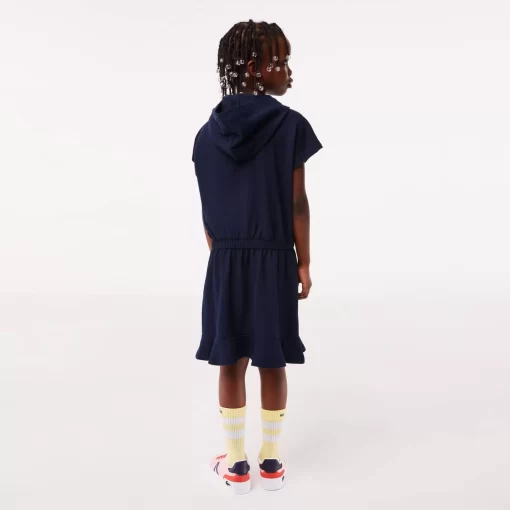 Robe Sweatshirt Sans Manche Fille En Pique Stretch | Lacoste Best Sale