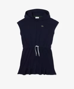 Robe Sweatshirt Sans Manche Fille En Pique Stretch | Lacoste Best Sale