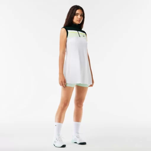 Robe Tennis Avec Shorty En Fibres Recyclees | Lacoste Sale