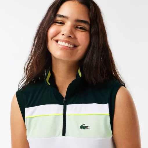 Robe Tennis Avec Shorty En Fibres Recyclees | Lacoste Sale