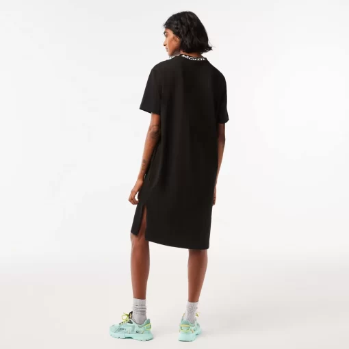 Robe T-Shirt Femme En Coton | Lacoste Outlet