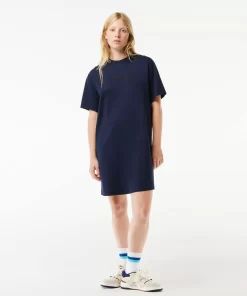 Robe T-Shirt Oversize Broderie Tennis | Lacoste Discount