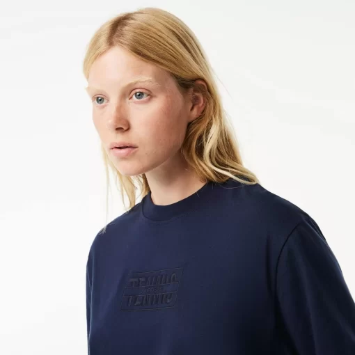 Robe T-Shirt Oversize Broderie Tennis | Lacoste Discount