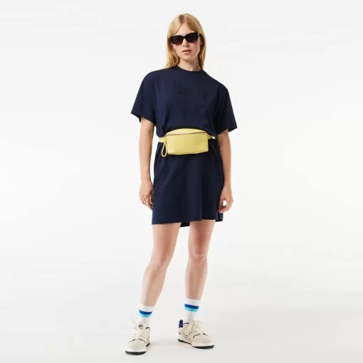 Robe T-Shirt Oversize Broderie Tennis | Lacoste Discount