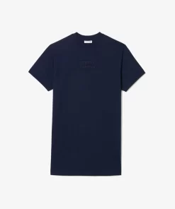 Robe T-Shirt Oversize Broderie Tennis | Lacoste Discount