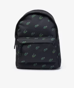 Sac A Dos A Imprime Crocodile | Lacoste Cheap