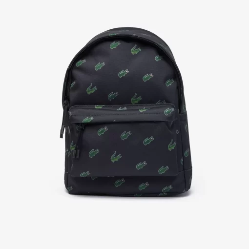 Sac A Dos A Imprime Crocodile | Lacoste Cheap