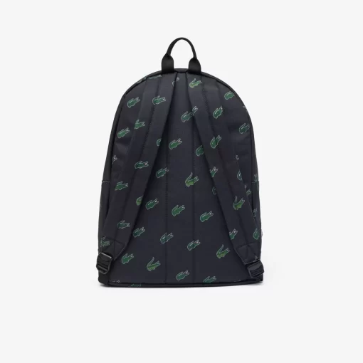 Sac A Dos A Imprime Crocodile | Lacoste Cheap