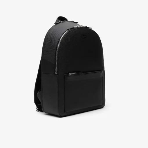 Sac A Dos Chantaco En Cuir Pique Mat | Lacoste Fashion