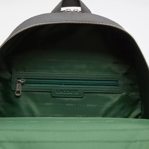 Sac A Dos Chantaco En Cuir Pique Mat | Lacoste Fashion