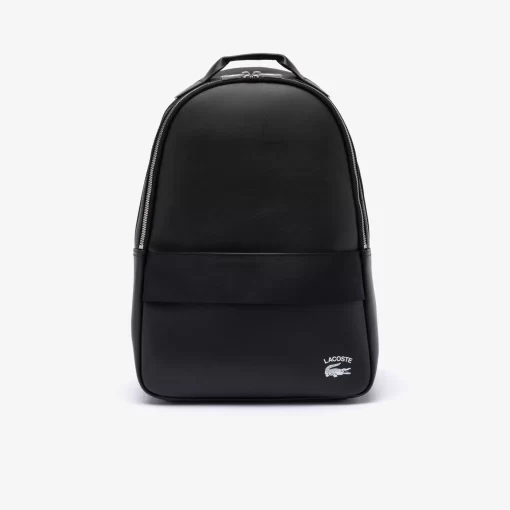 Sac A Dos Practice En Cuir Enduit | Lacoste New