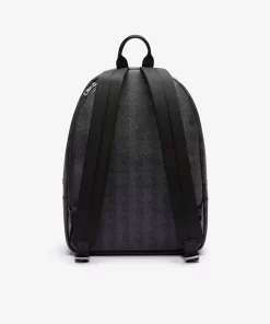 Sac A Dos The Blend En Toile Monogramme | Lacoste Online