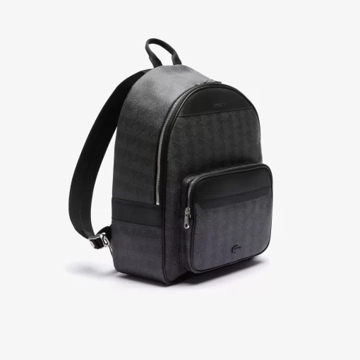 Sac A Dos The Blend En Toile Monogramme | Lacoste Online