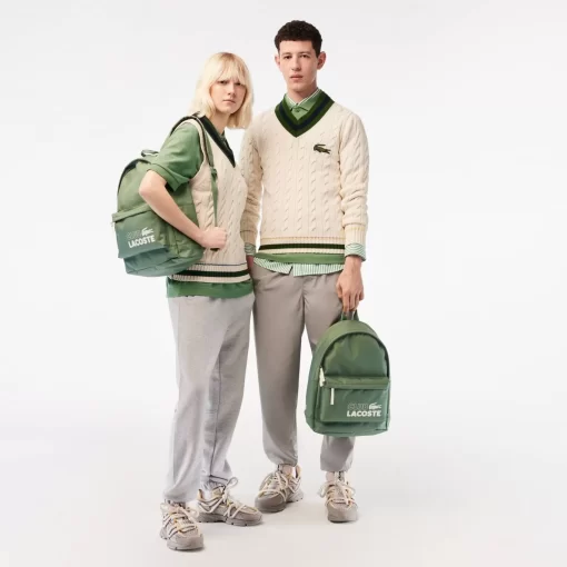 Sac A Dos Unisexe Neocroc Avec Inscription Contrastee | Lacoste Fashion