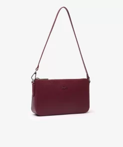 Sac A Main Chantaco Classics En Cuir | Lacoste Store