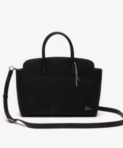 Sac A Main Daily Lifestyle En Toile Enduite | Lacoste Store