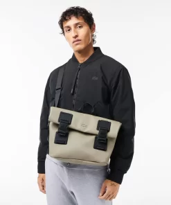 Sac A Roll-Top Avec Poche Pour Ipad 12.9 | Lacoste Fashion