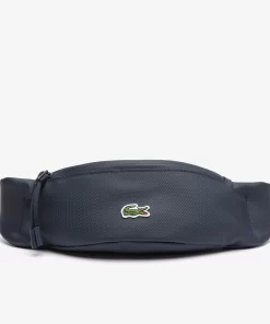 Sac Banane Zippe Lcst En Toile Enduite Unie | Lacoste Outlet