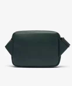 Sac Bandouliere Avec Imprime Monogramme En Cuir | Lacoste Store