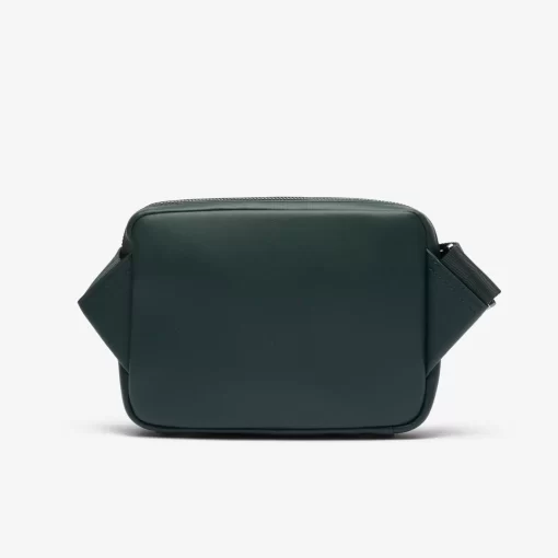 Sac Bandouliere Avec Imprime Monogramme En Cuir | Lacoste Store