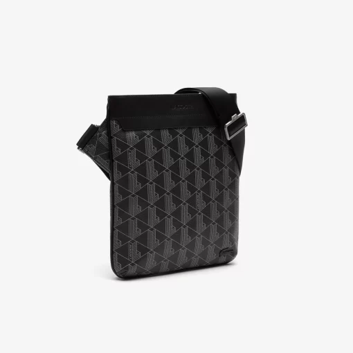 Sac Bandouliere Homme The Blend Avec Imprime Monogramme | Lacoste Discount