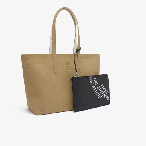 Sac Cabas Anna Reversible Effet Petit Pique | Lacoste Best Sale