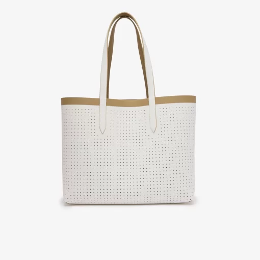 Sac Cabas Anna Reversible Effet Petit Pique | Lacoste Best Sale